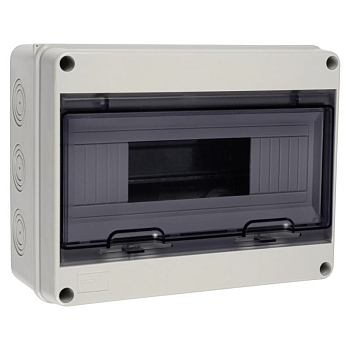 Бокс модульный накладной PDB/W 4012 GR (ЩРН-ПГ-12) IP65 пластик. Pro JazzWay 5072084