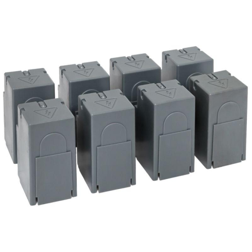 Комплект клеммных крышек (короткие) для рубильников TwinBlock 160-250А (уп.8шт) EKF tb-cvrshort-8-160-250