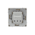 Розетка силовая KANT 2P+E без шторки ванильн. марципан DKC 7015033 Розетка силовая KANT 2P+E без шторки ванильн. марципан DKC 7015033