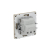 Розетка силовая KANT 2P+E защ. шторки ванильн. марципан DKC 7015003