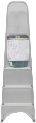 Лестница-стремянка 4 ступ. 2.87кг алюм. FIT 65342