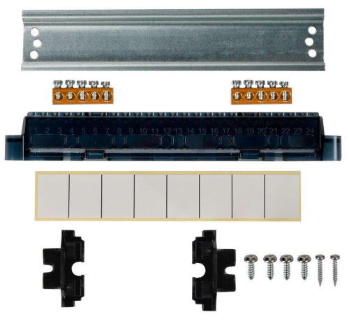 Корпус ЩРН-П-8 TEKFOR IP41 бел. дверь пластик. IEK TF5-KP13-N-08-41-K01-K01