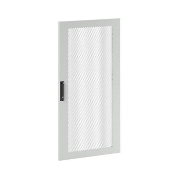 Дверь одностворчатая для IT-CQE 1600х600 перфорир. RAL7035 DKC RGITCPMS1660