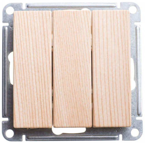 Выключатель 3-кл. СП W59 10А IP20 10AX механизм сосна SE VS0510-351-7-86