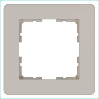 Рамка 1-м G-Flex тауп Jasmart G1101T