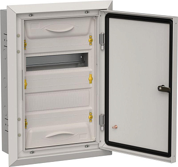 Корпус ЩРв-24 (1х24) TITAN 5 505х365х130 IP31 сер. метал. IEK TI5-50-V-024-31-7035