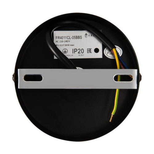 Светильник Agata 60Вт E27х5 IP20 потолочн. Freya FR4011CL-05BBS