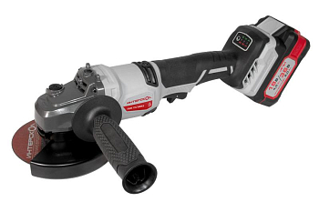 Машина шлифовальная угловая аккумуляторная бесщеточная УШМ-125/36ВМЭ 125мм АПИ 36В 2 АКБ 2.0А.ч ЗУ ИНТЕРСКОЛ 956.2.2.70