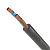 Провод TOKOV ELECTRIC ПВС 2х1 380В Ч (бухта) (м) 1945479