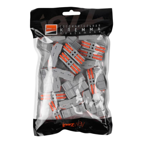 Клемма монтажная СМК PTC-2P 4222 450В 32А 0.08-2.5(4.0)кв.мм JazzWay 5073920