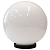 Светильник светодиодный СПЕЦСВЕТ 03-015-401 "Шар ДТУ " 200 Г 15Вт 4000К IP65 1700лм опал ПММА /корпус плоск. черн. А85 ф60 (инд. упак.) Элетех 1030450358