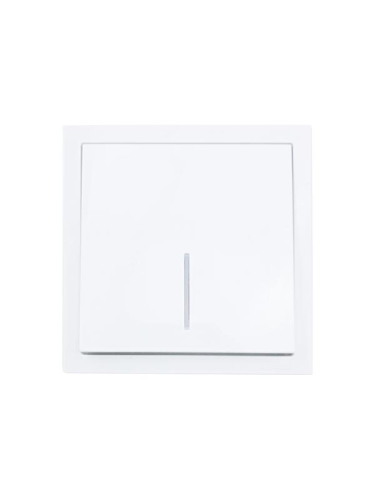 Выключатель 1-кл. с индик. СП ZIMA IP20 10А безвинт. зажим бел. LEZARD 704-0288-111QC