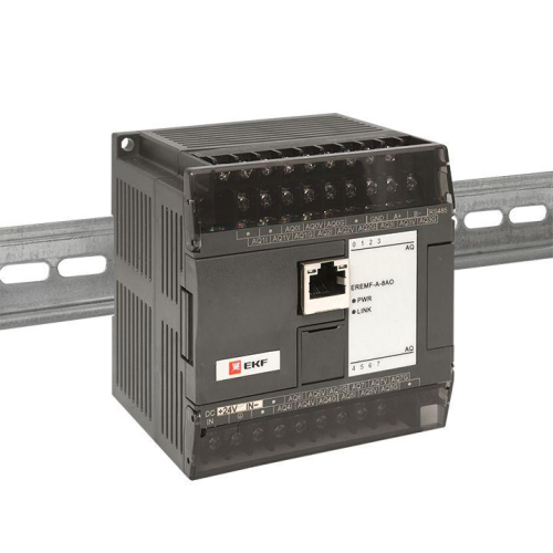 Модуль аналогового вывода EREMF 8 PRO-Logic (без поверки) EKF EREMF-A-8AO