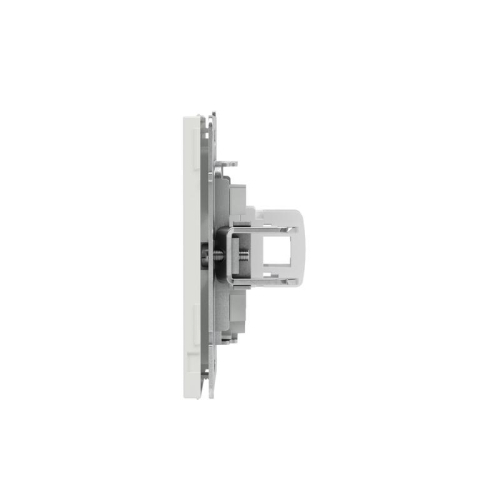 Розетка компьютерная 1-м KANT RJ45 кат.6A без шторки бел. песок DKC 7010673