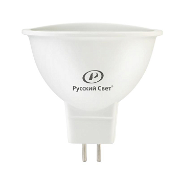 Лампа светодиодная RS LED GU5.3 7W 12V 7Вт рефлектор 4000К GU5.3 700лм 12В Ra90 Русский Свет 20011345143