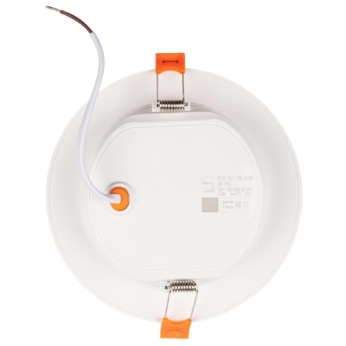 Светильник светодиодный PLED DL7 12Вт 6500К IP54 1020лм WH встраив. бел. Pro JazzWay 5069084