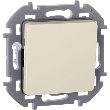 Переключатель 1-кл. Inspiria 10А IP20 250В 10AX механизм сл. кость IEK 673651