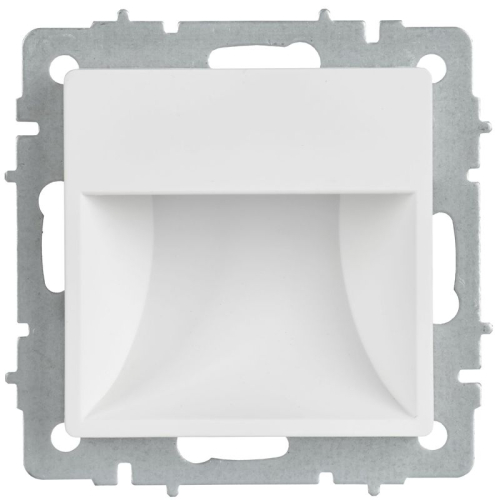 Подсветка светодиодная BRITE ПЛ20-БрАБ встраив. механизм арктич. бел. IEK BR-FL20-K91