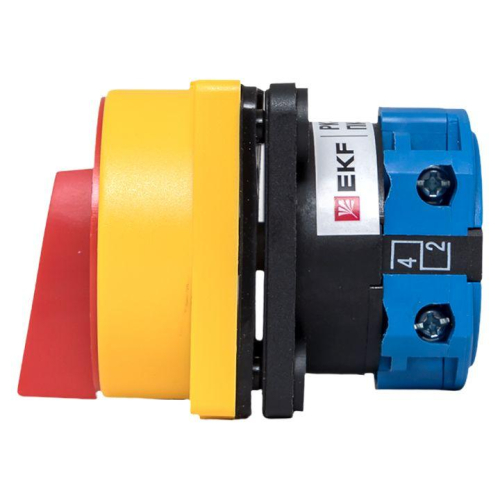 Переключатель кулачковый ПК-1-12 10А 2п "0-1" с блокировкой IP65 PROxima EKF pk-1-12-10-a65