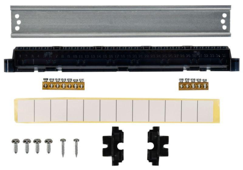 Корпус ЩРН-П-12 TEKFOR IP41 черн. прозр. дверь пластик. IEK TF5-KP12-N-12-41-K01-K03