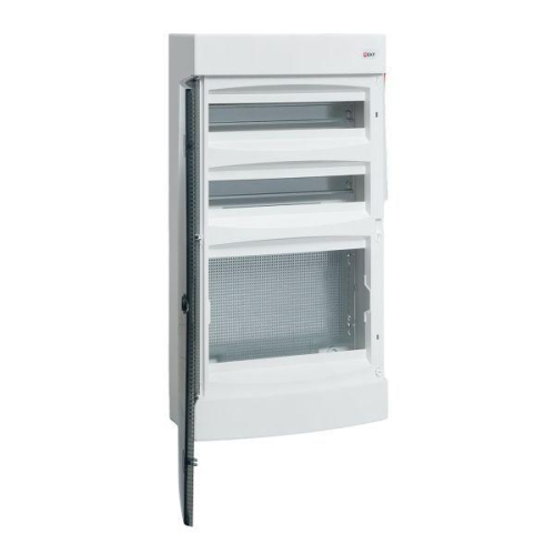 Щит комбинированный Unix 2х18мод. + 1 монтаж. плата 4 габарит IP41 прозр. дверь PROxima EKF ux-2x18+1m-n