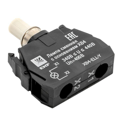 Лампа сменная с основанием XB4 желт. 400В PROxima EKF XB4-ELL-Y