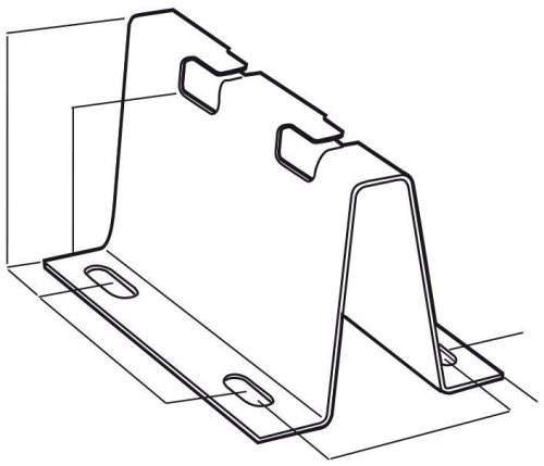 Кронштейн безвинтовой R50 316L CABLOFIL 348531