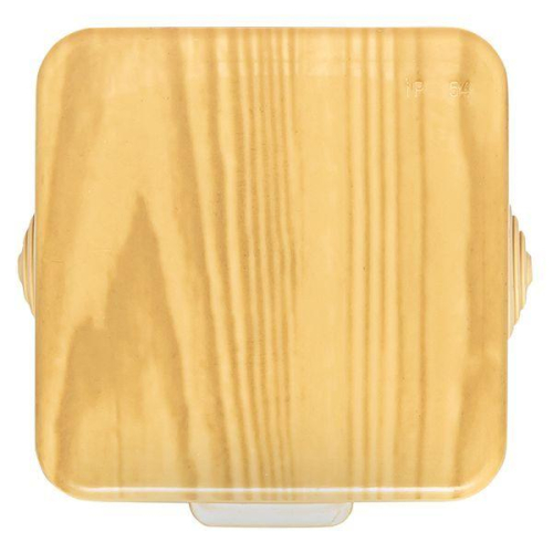 Коробка распаячная КМР-030-036 пылевлагозащ. 65х65х50 4 мембранных ввода свет. дерево PROxima EKF plc-kmr2-030-036-s