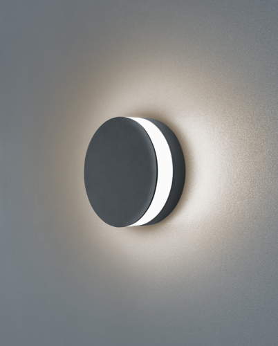 Светильник светодиодный 80 556 NOF-D-W-001-01 7Вт 3000К IP54 240лм для наружной подсветки круг черн. Navigator 80556