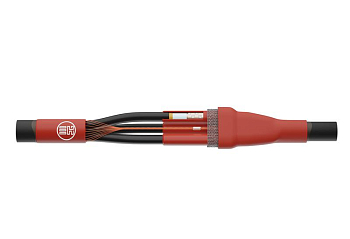 Муфта кабельная соединит. 10кВ HJ1P-12/3x150-240CS (3Cтп-10-150-240) бумажн. изоляция; с болтов. соединителями; пайка НИЛЕД 16000987