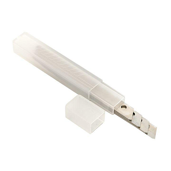 Набор сегментированных лезвий 9мм НС-10 Master EKF cm-s10-ms