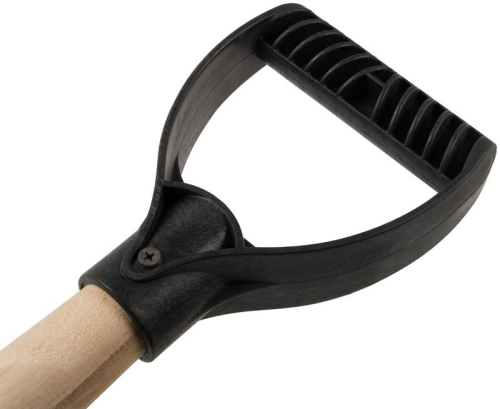 Лопата совковая 235х350х1420мм деревянный черенок; рельсовая сталь FIT 77194