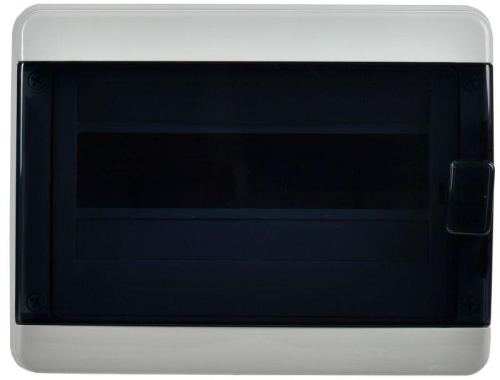 Корпус КМПн-12 TEKFOR IP65 черн. прозр. дверь пластик. IEK TF5-KP72-N-12-65-K03-K02
