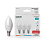 Лампа светодиодная Elementary 7Вт свеча 4100К нейтр. бел. E14 470лм промо (уп.3шт) GAUSS 33127T