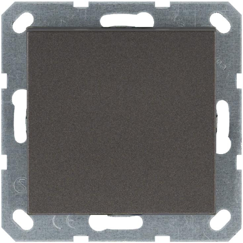 Переключатель проходной 1-кл. 10А IP20 механизм мокко Jasmart G3012Z