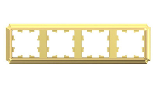 Рамка 4-м AtlasDesign Antique универс. зол. SE ATN101604