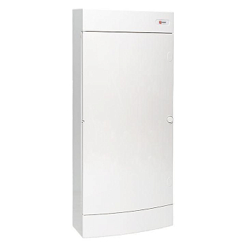 Щит распределительный навесной Unix 4х12мод. IP41 бел. дверь PROxima EKF ux-4x12-nw