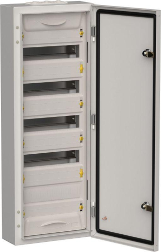 Корпус ЩРн-60 (1х60) TITAN 5 835х310х140 IP54 метал. сер. IEK TI5-50-N-060-54-7035