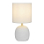 Лампа настольная Sheron 7044-502 1хЕ14 40Вт керамика бел. с абажуром Rivoli Б0053459
