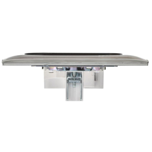 Розетка 2-м SKANDY 10А без заземл. защ. шторки в сборе SK-R09N никель IEK SK-R23-10-K50-F