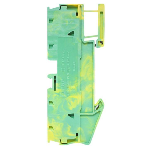 Колодка клеммная ST-4 4 вывода земля пружинная EKF plc-jxb-st-4-4-pen