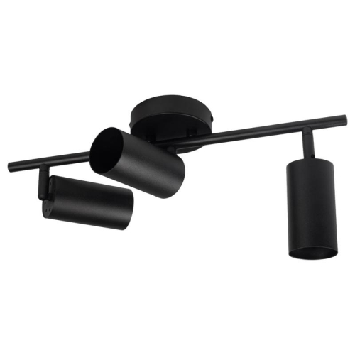 Светильник PCL-0403 3xGU10 IP20 230В BL настен./потолочн. декор. под лампу JazzWay 5066649