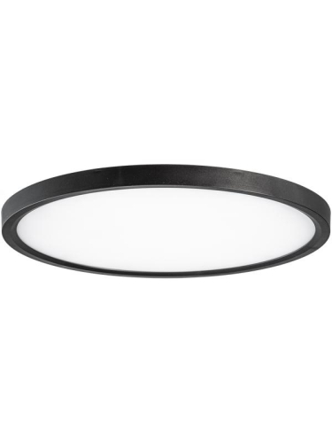 Светильник светодиодный SLIM BLACK 38Вт 4500К IP40 2650лм 230В 400х25мм КОСМОС KSlim38w_B4500K