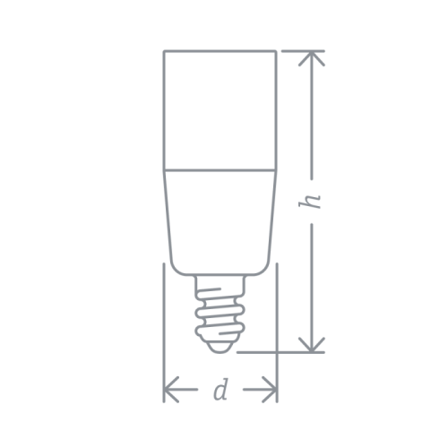 Лампа светодиодная 61 468 NLL-T39-10-230-2.7K-E14 10Вт линейная матовая 2700К тепл. бел. E14 750лм 176-264В Navigator 61468