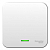 Выключатель 1-кл. ОП Blanca 10А IP20 (сх. 1) 250В с подсветкой с изолир. пластиной бел. SE BLNVA101111