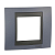 Рамка 1-м Unica Top берилл/графит SchE MGU66.002.298