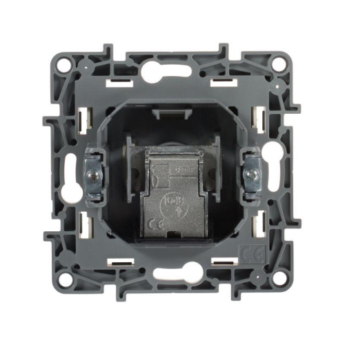 Розетка телевизионная оконечная TV СП Etika 5дБ 5-862МГц механизм сл. кость IEK 672365