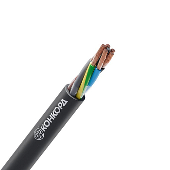 Кабель КГ-ХЛ 5х16 (N PE) 380/660-2 (м) Конкорд 10417