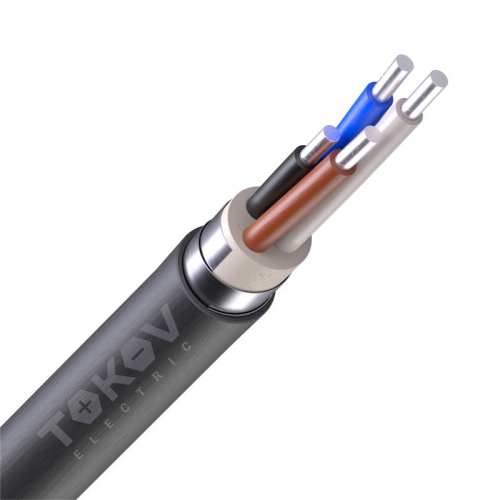 Кабель TOKOV ELECTRIC АВБШв 4х4 ОК (N) 0.66кВ (м) 00-00036283