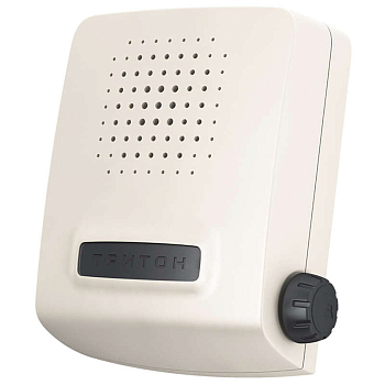 Звонок проводной Сверчок тройной ди-до 220В 80-90дБА регулир. громкости бел. МОНОМАХ СВ-02Р